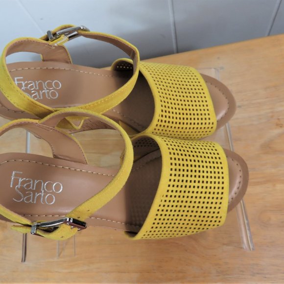 Franco Sarto Shoes Wedge Heel Size 7 - 7.5 - Picture 3 of 7